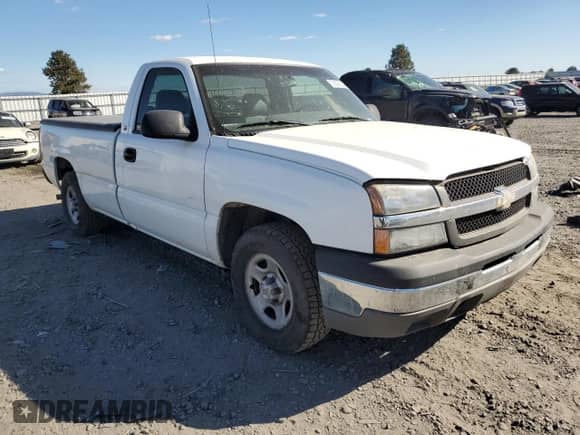 2004 Chevrolet Silverado 1500 LS z VIN 1GCEC14V54Z353344, wystawiony jako Copart lot #72597554 z przebiegiem Nie podano mil oraz Czysty tytuł • Clean title. Historia ofert i sprzedaży dostępna na DreamBid. Obrazek 4.