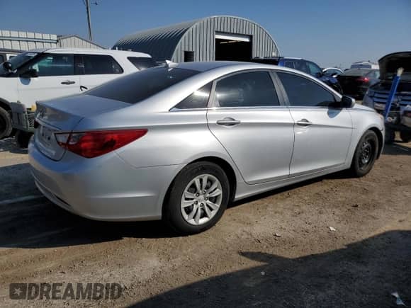2013 Hyundai Sonata GLS with VIN 5NPEB4AC8DH541984, listed as a Copart auction lot 82596005 with 161,144 mi miles and Clean title. Bid and sale history available at DreamBid. Image 3.