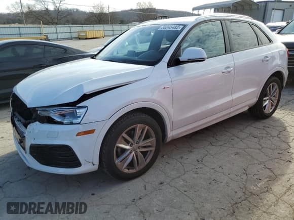 ✅ 2018 Audi Q3 Premium • VIN: WA1ECCFS2JR004582 • Lot: 36245483. Wystawiony na Copart z przebiegiem 78 437 mil. Bezpłatny archiwum sprzedaży aukcyjnych z USA i szczegółowy raport historii pojazdu na DreamBid. Zdjęcie 1.