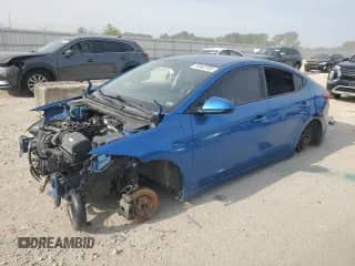 2018 Hyundai Elantra SEL with VIN 5NPD84LF3JH286514, listed as a Copart auction lot 70502705 with 110,729 mi miles and Salvage title. Bid and sale history available at DreamBid. Image 1.