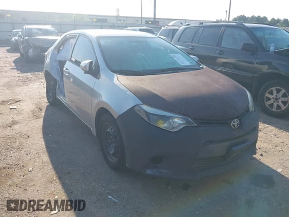 ✅ 2016 Toyota Corolla L • VIN: 2T1BURHE0GC486567 • Lot: 43171775. Listed on IAAI with 170,928 mi. Free auction sales archive from the USA and detailed vehicle history report at DreamBid. Image 1.