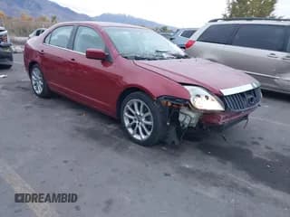 ✅ 2010 Mercury Milan Premier • VIN: 3MEHM0JA1AR664225 • Lot: 43627414. Listed on IAAI with 121,162 mi. Free auction sales archive from the USA and detailed vehicle history report at DreamBid. Image 1.