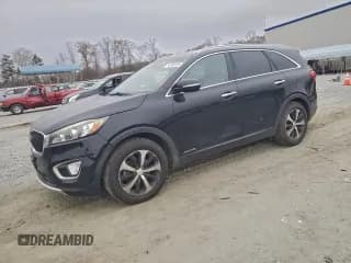 ✅ 2017 Kia Sorento EX • VIN: 5XYPHDA58HG323954 • Лот: 94382435. Опубликован ранее на Copart с пробегом 164 525 миль. Бесплатный доступ к архиву аукционных продаж из США и подробный отчёт об истории автомобиля на DreamBid. Изображение 1.