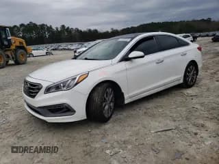 ✅ 2017 Hyundai Sonata Sport • VIN: 5NPE34AB2HH495093 • Лот: 41472813. Опубликован ранее на Copart с пробегом 78 338 миль. Бесплатный доступ к архиву аукционных продаж из США и подробный отчёт об истории автомобиля на DreamBid. Изображение 1.