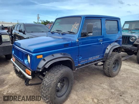 ✅ 1996 Suzuki Jimny • VIN: JB31W120245 • Лот: 68048524. Опубликован ранее на Copart с пробегом 125 762 миль. Бесплатный доступ к архиву аукционных продаж из США и подробный отчёт об истории автомобиля на DreamBid. Изображение 1.