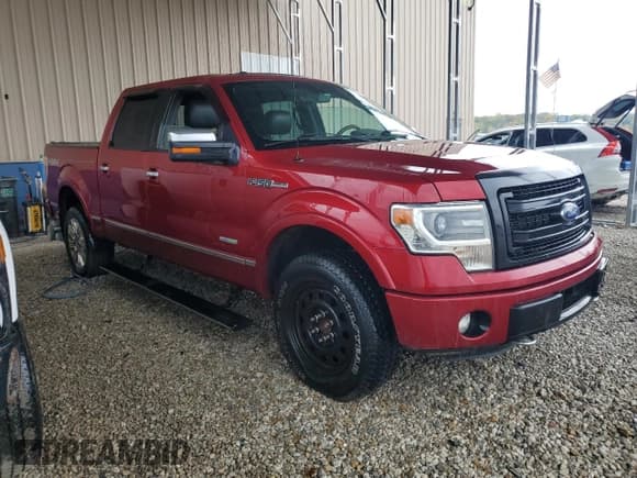 ✅ 2014 Ford F-150 Platinum • VIN: 1FTFW1ET2EFC50989 • Lot: 90048065. Listed on Copart with 177,455 mi. Free auction sales archive from the USA and detailed vehicle history report at DreamBid. Image 4.
