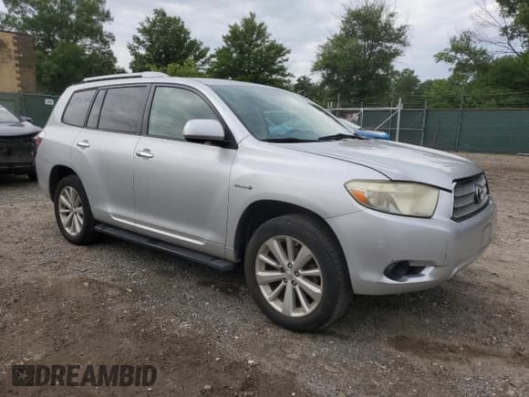 ✅ 2008 Toyota Highlander • VIN: JTEEW41AX82017516 • Lot: 65220045. Listed on Copart with 221,548 mi. Free auction sales archive from the USA and detailed vehicle history report at DreamBid. Image 4.