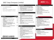 ✅ 2021 Jeep Compass Limited • VIN: 3C4NJDCB5MT599655 • Lot: 88767695. Wystawiony na Copart z przebiegiem 87 316 mil. Bezpłatny archiwum sprzedaży aukcyjnych z USA i szczegółowy raport historii pojazdu na DreamBid. Zdjęcie 13.