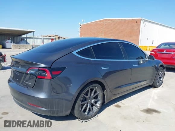 ✅ 2018 Tesla Model 3 Long Range Battery • VIN: 5YJ3E1EB9JF065902 • Lot: 43453809. Listed on IAAI with 110,282 mi. Free auction sales archive from the USA and detailed vehicle history report at DreamBid. Image 4.