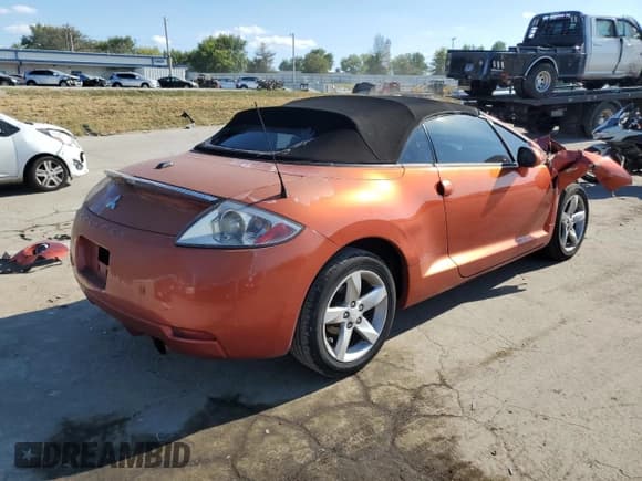 ✅ 2008 Mitsubishi Eclipse GS • VIN: 4A3AL25F98E039380 • Lot: 70479844. Wystawiony na Copart z przebiegiem 140 317 mil. Bezpłatny archiwum sprzedaży aukcyjnych z USA i szczegółowy raport historii pojazdu na DreamBid. Zdjęcie 3.