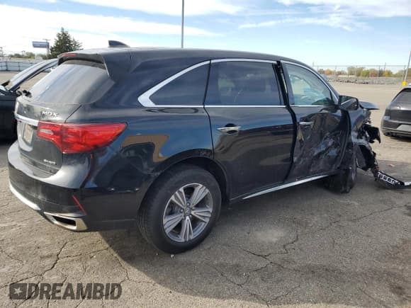 ✅ 2020 Acura MDX • VIN: 5J8YD4H32LL050240 • Lot: 90895385. Listed on Copart with 33,310 mi. Free auction sales archive from the USA and detailed vehicle history report at DreamBid. Image 3.