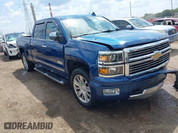 ✅ 2015 Chevrolet Silverado 1500 High Country • VIN: 3GCUKTEJ4FG309148 • Лот: 42969758. Опубликован ранее на IAAI с пробегом 124 225 миль. Бесплатный доступ к архиву аукционных продаж из США и подробный отчёт об истории автомобиля на DreamBid. Изображение 1.