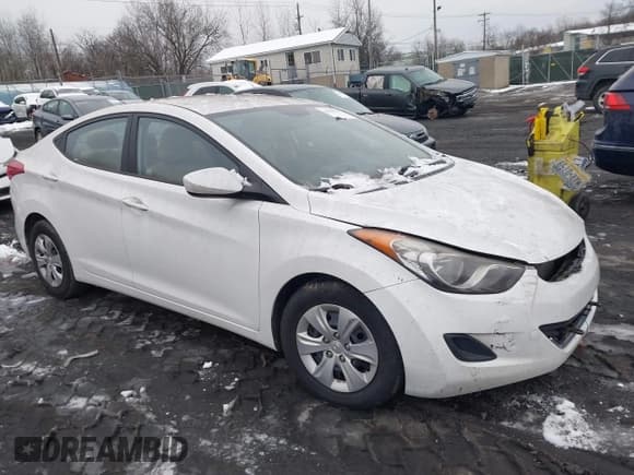 ✅ 2012 Hyundai Elantra GLS • VIN: 5NPDH4AE2CH144717 • Lot: 43829757. Listed on IAAI with 69,070 mi. Free auction sales archive from the USA and detailed vehicle history report at DreamBid. Image 1.