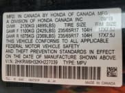 ✅ 2019 Honda CR-V LX • VIN: 2HKRW6H32KH227039 • Лот: 82258765. Опубликован ранее на Copart с пробегом 81 136 миль. Бесплатный доступ к архиву аукционных продаж из США и подробный отчёт об истории автомобиля на DreamBid. Изображение 14.