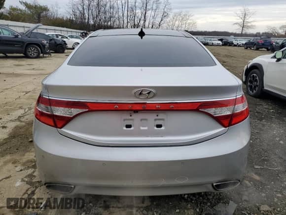 2012 Hyundai Azera with VIN KMHFH4JG3CA192580, listed as a Copart auction lot 82609194 with 127,887 mi miles and Salvage title. Bid and sale history available at DreamBid. Image 6.