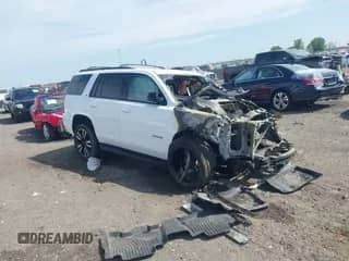 2019 Chevrolet Tahoe LT z VIN 1GNSKBKC2KR280113, wystawiony jako IAAI lot #42019091 z przebiegiem Nie podano mil oraz . Historia ofert i sprzedaży dostępna na DreamBid. Obrazek 1.