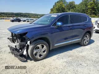 2022 Hyundai Santa Fe SEL z VIN 5NMS2DAJXNH457018, wystawiony jako Copart lot #80796335 z przebiegiem 54 145 mil mil oraz Szkoda całkowita • Salvage title. Historia ofert i sprzedaży dostępna na DreamBid. Obrazek 1.