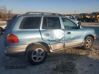 2003 Hyundai Santa Fe GLS с VIN KM8SC13E03U552538, выставлен на аукционе Copart как лот 88900865 с пробегом 250 847 миль миль и Списание • Salvage title. История ставок и продаж доступна на DreamBid. Изображение 3.