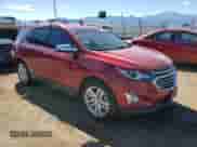 2018 Chevrolet Equinox Premier with VIN 3GNAXWEX6JS507768, listed as a Copart auction lot 84743845 with 36,822 mi miles and Salvage title. Bid and sale history available at DreamBid. Image 4.