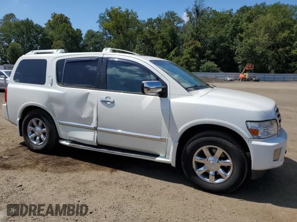 ✅ 2006 Infiniti QX56 • VIN: 5N3AA08C06N812008 • Lot: 70262735. Listed on Copart with Not provided. Free auction sales archive from the USA and detailed vehicle history report at DreamBid. Image 4.