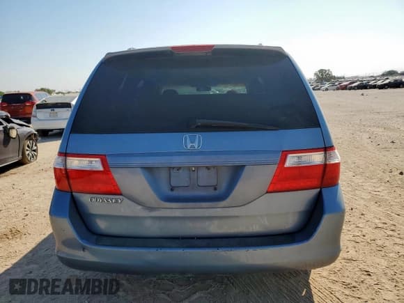 ✅ 2007 Honda Odyssey EX • VIN: 5FNRL38467B126916 • Lot: 85160185. Listed on Copart with 176,493 mi. Free auction sales archive from the USA and detailed vehicle history report at DreamBid. Image 6.