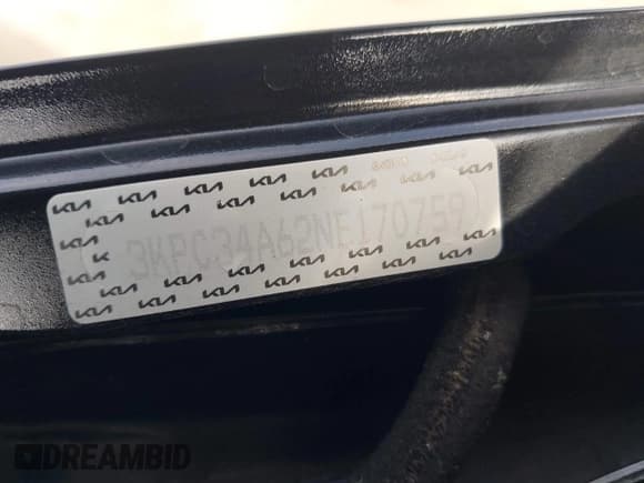 ✅ 2022 Hyundai Accent Limited • VIN: 3KPC34A62NE170759 • Lot: 41886779. Listed on IAAI with 34,474 mi. Free auction sales archive from the USA and detailed vehicle history report at DreamBid. Image 9.