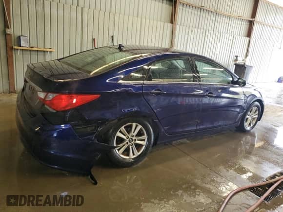 2013 Hyundai Sonata GLS with VIN 5NPEB4AC0DH565101, listed as a Copart auction lot 86231205 with 76,808 mi miles and Salvage title. Bid and sale history available at DreamBid. Image 3.