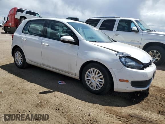 ✅ 2013 Volkswagen Golf w/Conv & Sunroof • VIN: WVWDB7AJ9DW132124 • Lot: 55153115. Listed on Copart with 132,503 mi. Free auction sales archive from the USA and detailed vehicle history report at DreamBid. Image 4.