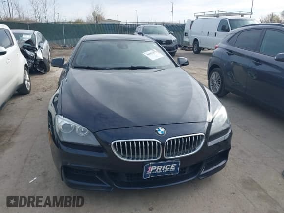 ✅ 2012 BMW 6 Series 650i xDrive • VIN: WBALX5C59CC894383 • Lot: 40953677. Listed on IAAI with 104,328 mi. Free auction sales archive from the USA and detailed vehicle history report at DreamBid. Image 12.
