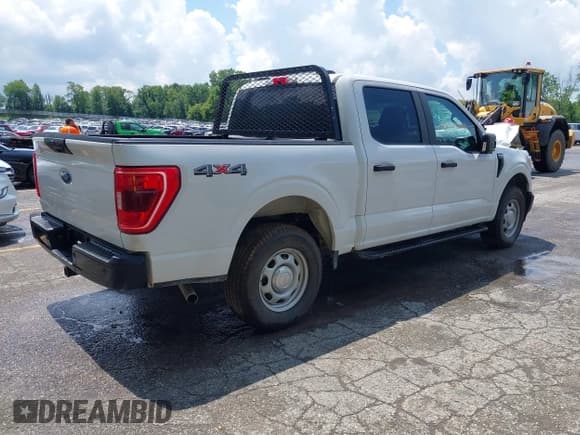 ✅ 2022 Ford F-150 XL • VIN: 1FTEW1EB9NKD69780 • Lot: 42572005. Listed on IAAI with Not provided. Free auction sales archive from the USA and detailed vehicle history report at DreamBid. Image 4.