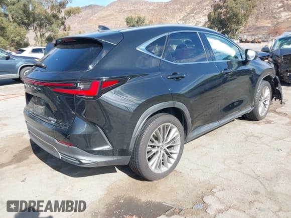 ✅ 2022 Lexus NX 350 Luxury • VIN: JTJHGCEZ7N2005020 • Lot: 43498122. Listed on IAAI with 43,202 mi. Free auction sales archive from the USA and detailed vehicle history report at DreamBid. Image 4.