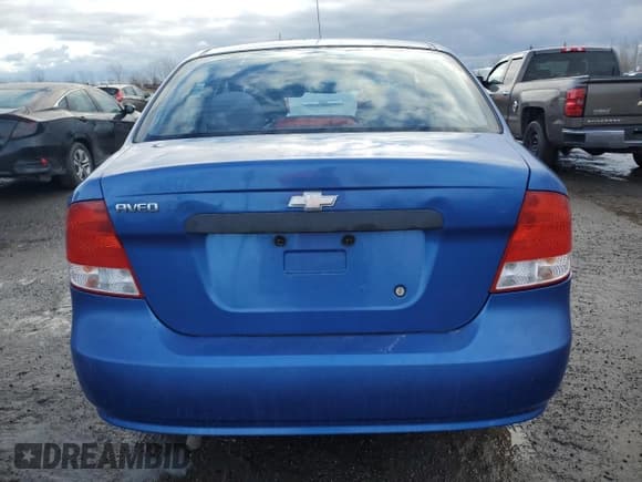 ✅ 2006 Chevrolet Aveo LS • VIN: KL1TD59666B614299 • Lot: 85271244. Wystawiony na Copart z przebiegiem Nie podano. Bezpłatny archiwum sprzedaży aukcyjnych z USA i szczegółowy raport historii pojazdu na DreamBid. Zdjęcie 6.