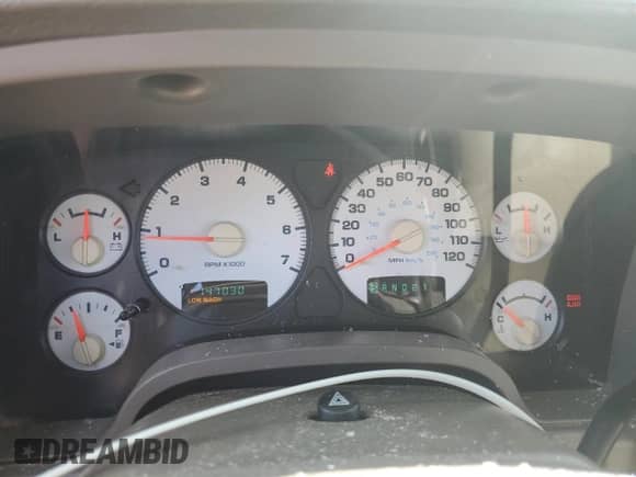 2005 Dodge 1500 SLT with VIN 1D7HA18D05S282056, listed as a Copart auction lot 84391525 with 147,030 mi miles and Salvage title. Bid and sale history available at DreamBid. Image 9.