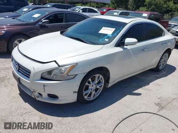 ✅ 2013 Nissan Maxima SV • VIN: 1N4AA5AP0DC846407 • Lot: 42832564. Listed on IAAI with 151,834 mi. Free auction sales archive from the USA and detailed vehicle history report at DreamBid. Image 2.