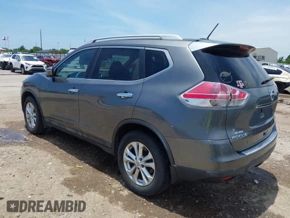 ✅ 2015 Nissan Rogue S • VIN: 5N1AT2MT4FC766697 • Lot: 42354228. Listed on IAAI with 66,705 mi. Free auction sales archive from the USA and detailed vehicle history report at DreamBid. Image 3.