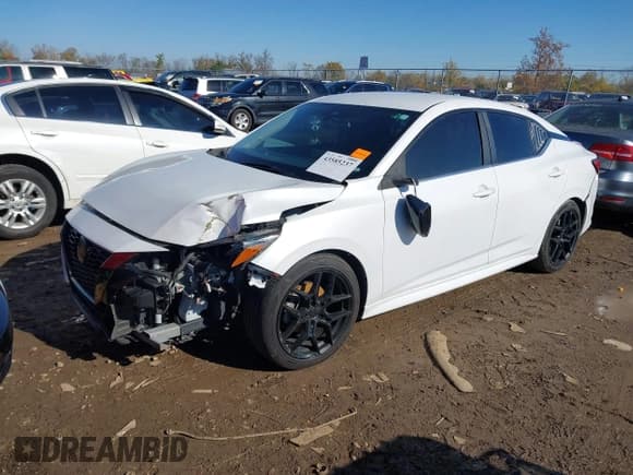 ✅ 2020 Nissan Sentra SR • VIN: 3N1AB8DV3LY209751 • Lot: 43585237. Listed on IAAI with 87,423 mi. Free auction sales archive from the USA and detailed vehicle history report at DreamBid. Image 17.