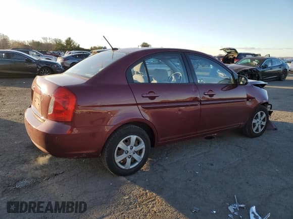 ✅ 2008 Hyundai Accent GLS • VIN: KMHCN46C58U276181 • Лот: 83230284. Опубликован ранее на Copart с пробегом Не указан. Бесплатный доступ к архиву аукционных продаж из США и подробный отчёт об истории автомобиля на DreamBid. Изображение 3.