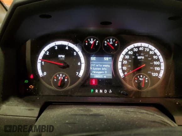 ✅ 2009 Dodge 1500 Sport • VIN: 1D3HV18T59S822715 • Lot: 86670335. Listed on Copart with 188,555 mi. Free auction sales archive from the USA and detailed vehicle history report at DreamBid. Image 9.