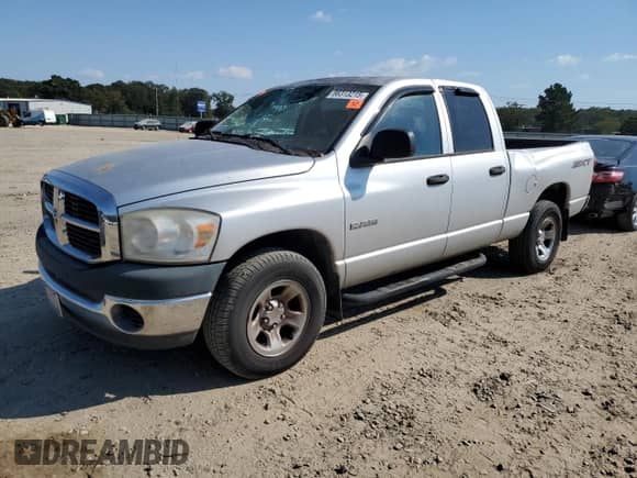 2008 Dodge 1500 ST with VIN 1D7HU18N48S584356, listed as a Copart auction lot 86313215 with 27,717 mi miles and Clean title. Bid and sale history available at DreamBid. Image 1.