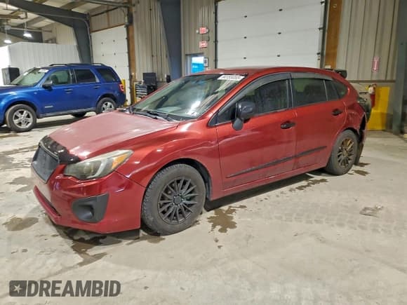 ✅ 2013 Subaru Impreza 2.0i • VIN: JF1GPAA6XD1900381 • Лот: 94155055. Опубликован ранее на Copart с пробегом 126 615 миль. Бесплатный доступ к архиву аукционных продаж из США и подробный отчёт об истории автомобиля на DreamBid. Изображение 1.