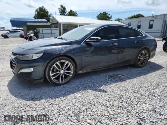 2019 Chevrolet Malibu Premier with VIN 1G1ZE5SX5KF209436, listed as a Copart auction lot 60334005 with 153,692 mi miles and Salvage title. Bid and sale history available at DreamBid. Image 1.