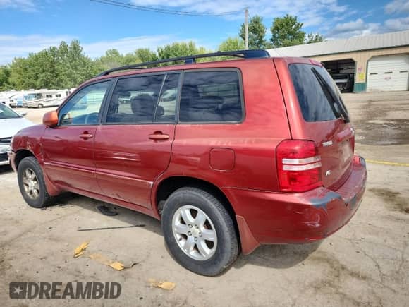 2002 Toyota Highlander z VIN JTEHF21A520057166, wystawiony jako Copart lot #70727805 z przebiegiem 287 648 mil mil oraz Czysty tytuł • Clean title. Historia ofert i sprzedaży dostępna na DreamBid. Obrazek 2.