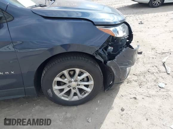 2018 Chevrolet Equinox LS с VIN 3GNAXHEV0JS615152, выставлен на аукционе IAAI как лот 43503491 с пробегом 36 599 миль миль и . История ставок и продаж доступна на DreamBid. Изображение 6.