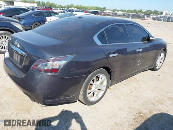 2013 Nissan Maxima SV с VIN 1N4AA5AP5DC806386, выставлен на аукционе IAAI как лот 43306127 с пробегом 154 970 миль миль и . История ставок и продаж доступна на DreamBid. Изображение 4.