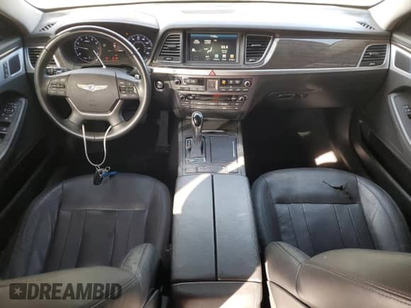 2016 Hyundai Genesis 3.8L z VIN KMHGN4JE2GU139336, wystawiony jako Copart lot #82713374 z przebiegiem 58 330 mil mil oraz Szkoda całkowita • Salvage title. Historia ofert i sprzedaży dostępna na DreamBid. Obrazek 8.