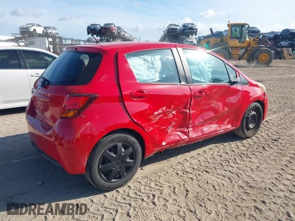 ✅ 2015 Toyota Yaris L • VIN: VNKKTUD34FA034643 • Lot: 42688380. Listed on IAAI with 107,069 mi. Free auction sales archive from the USA and detailed vehicle history report at DreamBid. Image 4.