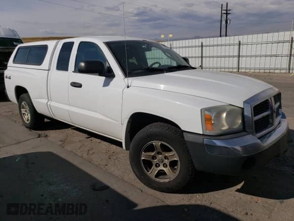 2005 Dodge Dakota SLT с VIN 1D7HW42N15S346853, выставлен на аукционе Copart как лот 75860094 с пробегом 182 727 миль миль и Списание • Salvage title. История ставок и продаж доступна на DreamBid. Изображение 4.