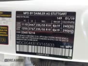 ✅ 2019 Mercedes-Benz GLC 300 • VIN: WDC0G4KB1KV165833 • Lot: 42685218. Wystawiony na IAAI z przebiegiem 47 721 mil. Bezpłatny archiwum sprzedaży aukcyjnych z USA i szczegółowy raport historii pojazdu na DreamBid. Zdjęcie 9.