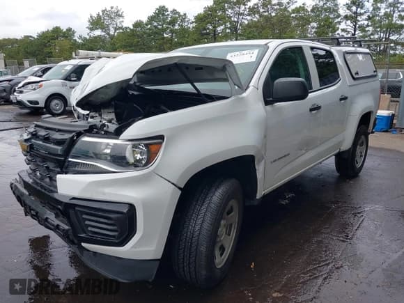 ✅ 2022 Chevrolet Colorado 2WD Work Truck • VIN: 1GCGSBEA3N1320677 • Lot: 43228454. Listed on IAAI with 37,335 mi. Free auction sales archive from the USA and detailed vehicle history report at DreamBid. Image 2.