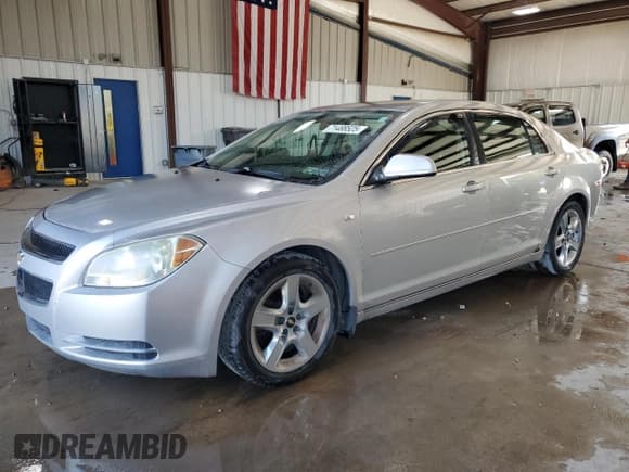 ✅ 2008 Chevrolet Malibu 1LT • VIN: 1G1ZH57B98F227077 • Lot: 71488525. Listed on Copart with 125,245 mi. Free auction sales archive from the USA and detailed vehicle history report at DreamBid. Image 1.